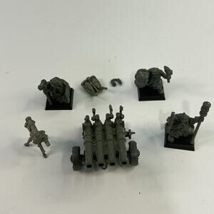 Warhammer Fantasy Dwarf Organ Gun with Crew (3) Plastic Games Workshop